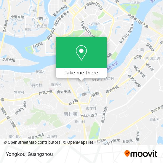 Yongkou map