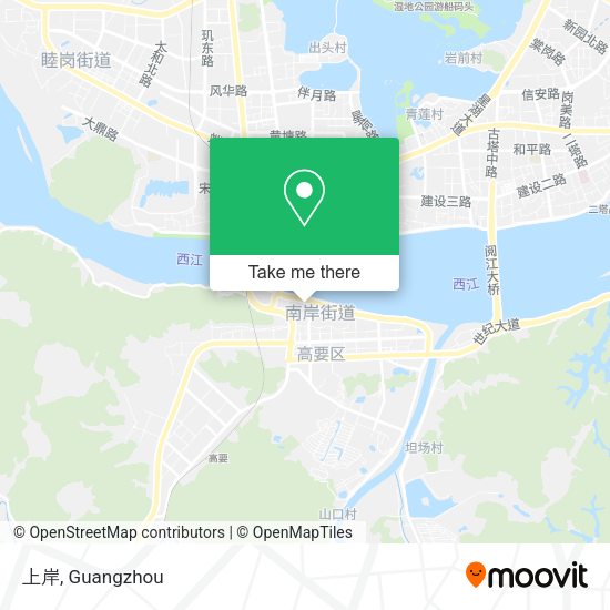 上岸 map