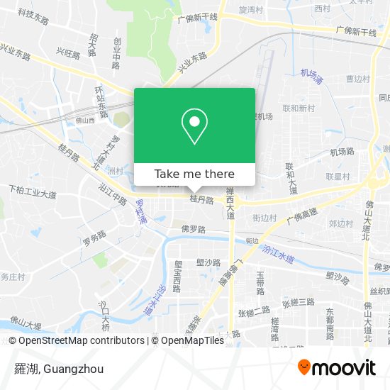 羅湖 map