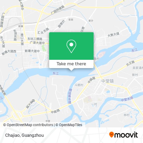 Chajiao map