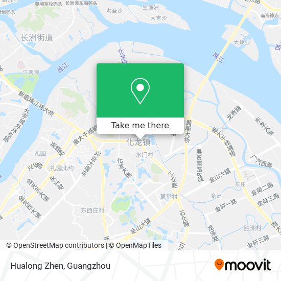 Hualong Zhen map