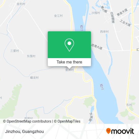 Jinzhou map