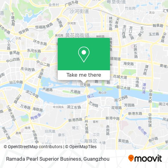 Ramada Pearl Superior Business map