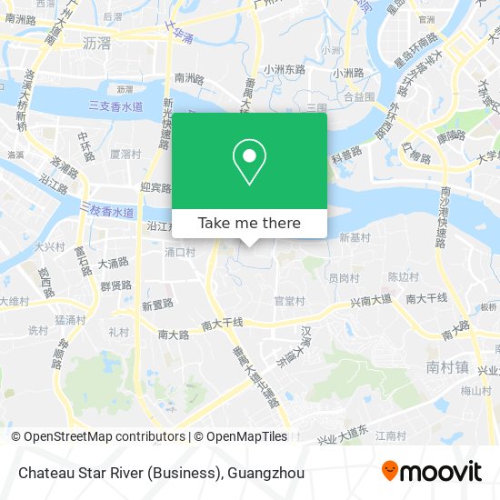 Chateau Star River (Business) map