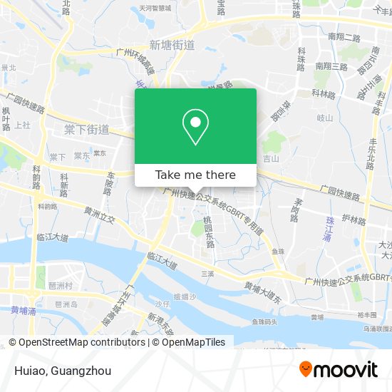 Huiao map