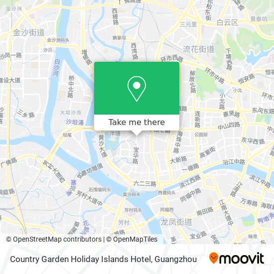 Country Garden Holiday Islands Hotel map