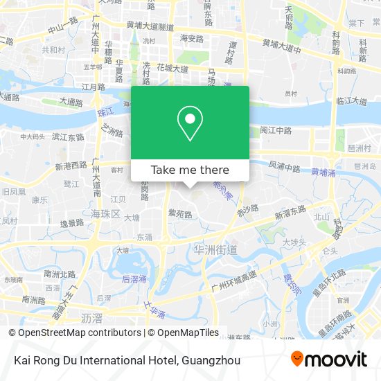 Kai Rong Du International Hotel map