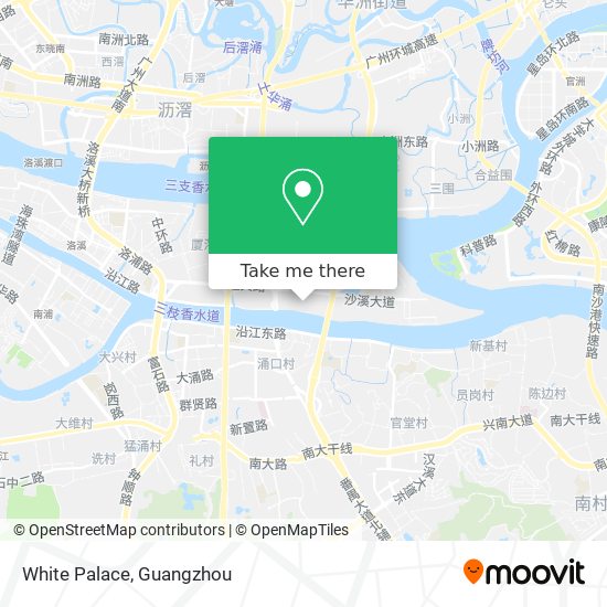 White Palace map