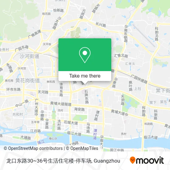 龙口东路30~36号生活住宅楼-停车场 map