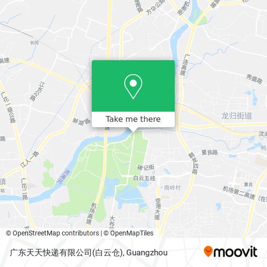 广东天天快递有限公司(白云仓) map
