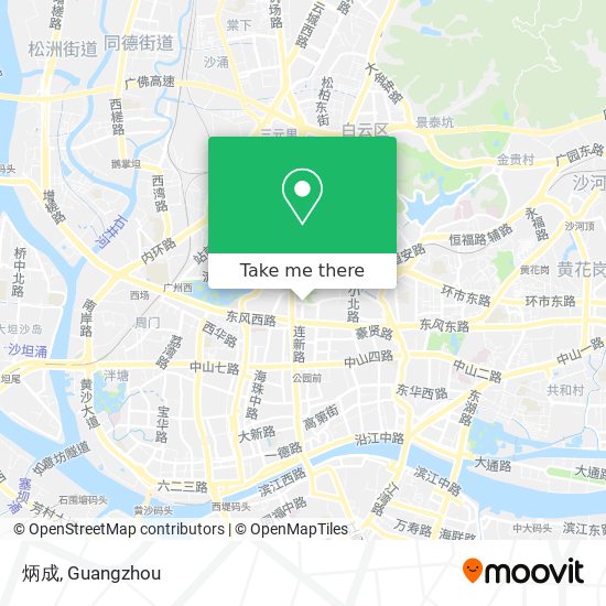 炳成 map