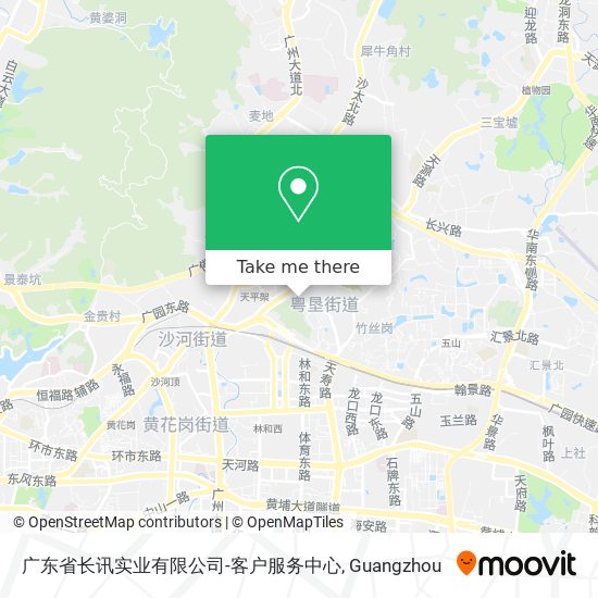 广东省长讯实业有限公司-客户服务中心 map