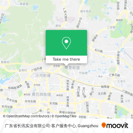 广东省长讯实业有限公司-客户服务中心 map