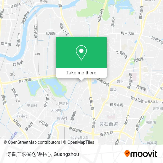 博雀广东省仓储中心 map
