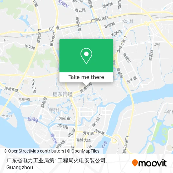 广东省电力工业局第1工程局火电安装公司 map