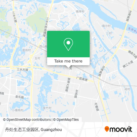 丹灶生态工业园区 map