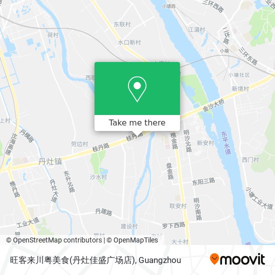 旺客来川粤美食(丹灶佳盛广场店) map