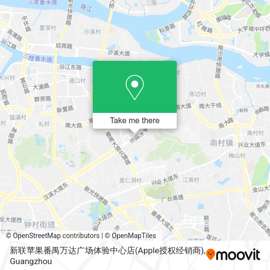 新联苹果番禺万达广场体验中心店(Apple授权经销商) map