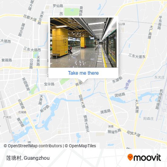 莲塘村 map