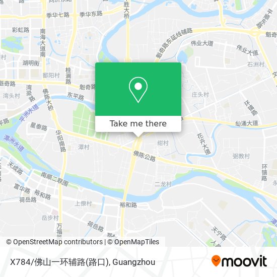 X784/佛山一环辅路(路口) map
