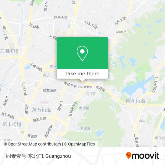 同泰壹号-东北门 map