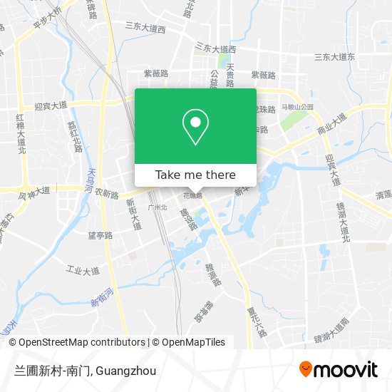 兰圃新村-南门 map