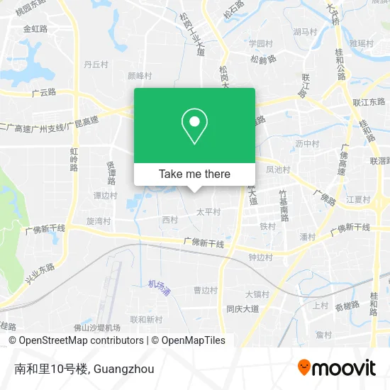 南和里10号楼 map