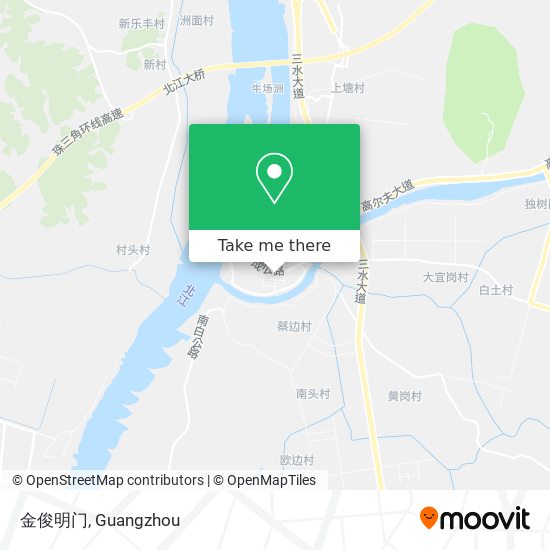 金俊明门 map