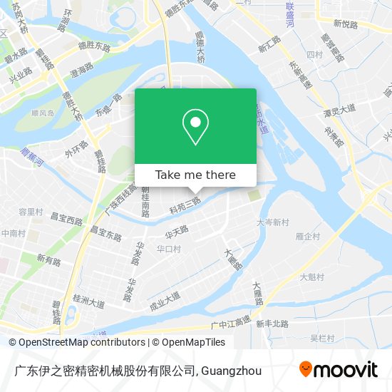 广东伊之密精密机械股份有限公司 map