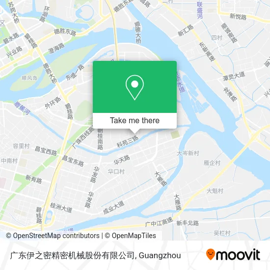 广东伊之密精密机械股份有限公司 map