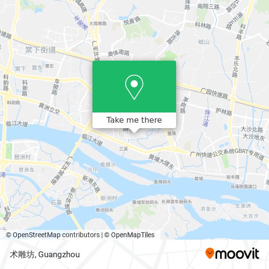 术雕坊 map