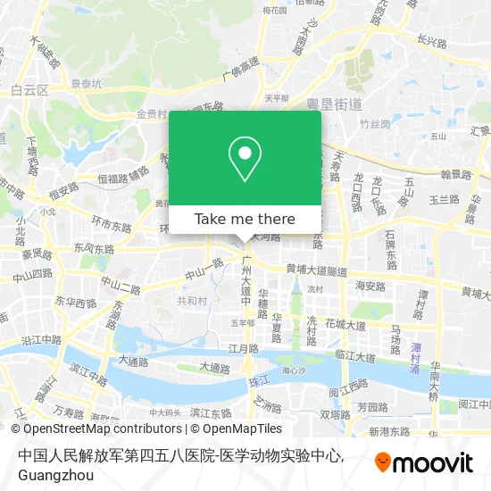 中国人民解放军第四五八医院-医学动物实验中心 map