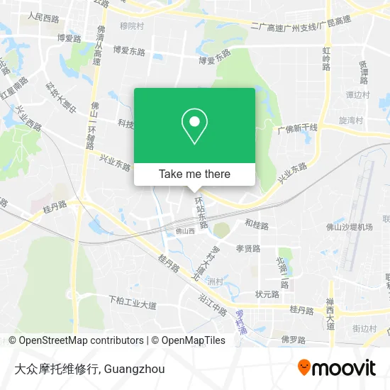 大众摩托维修行 map