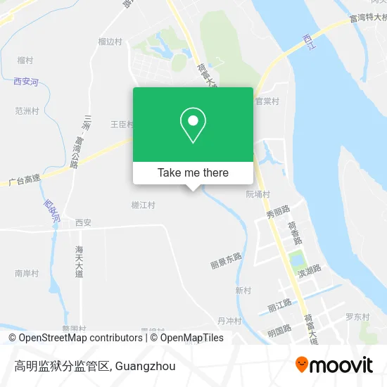 高明监狱分监管区 map