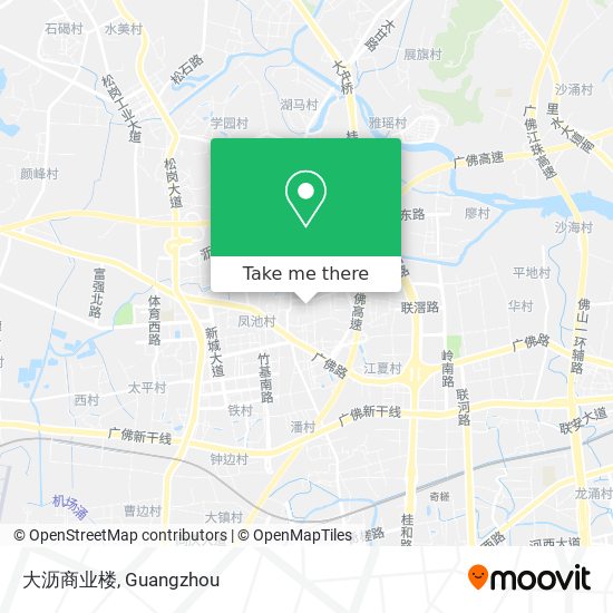 大沥商业楼 map