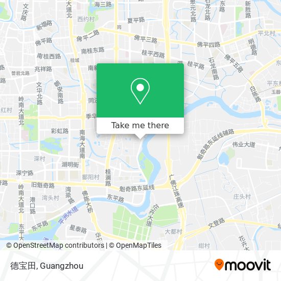 德宝田 map
