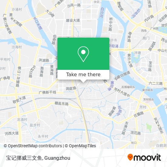宝记挪威三文鱼 map