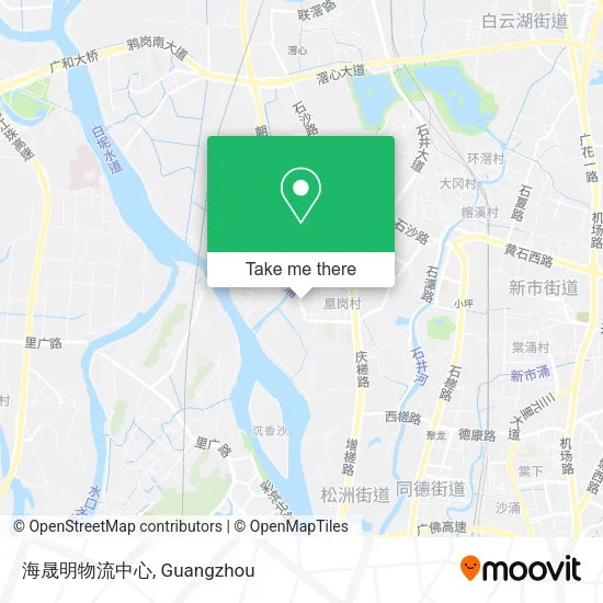 海晟明物流中心 map