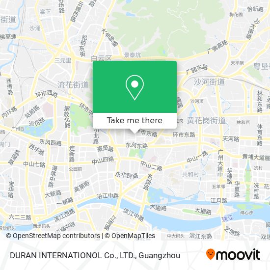 DURAN INTERNATIONOL Co., LTD. map