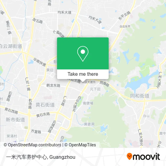 一米汽车养护中心 map