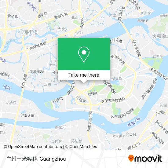 广州一米客栈 map