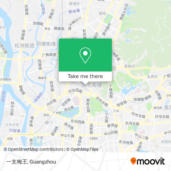 一支梅王 map