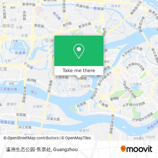 瀛洲生态公园-售票处 map