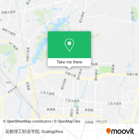 花都理工职业学院 map