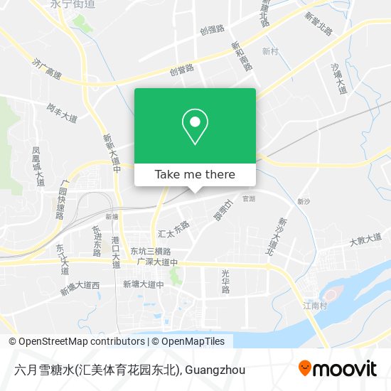 六月雪糖水(汇美体育花园东北) map