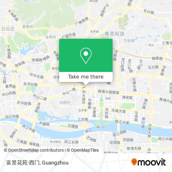 富景花苑-西门 map