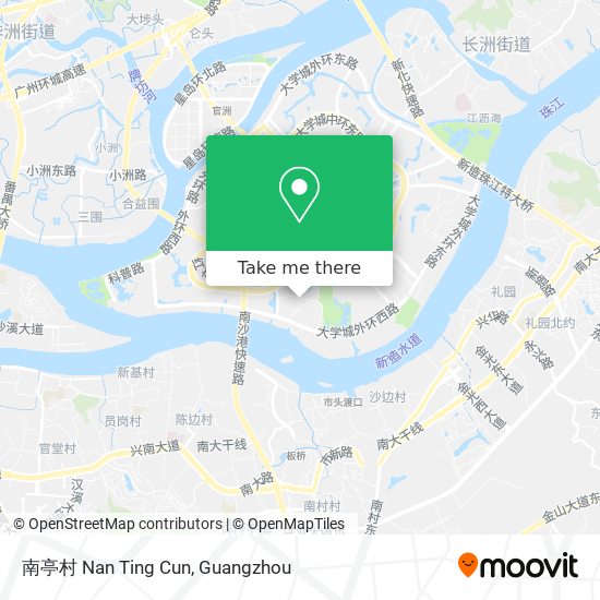南亭村 Nan Ting Cun map