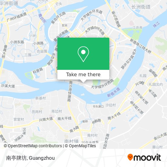 南亭牌坊 map