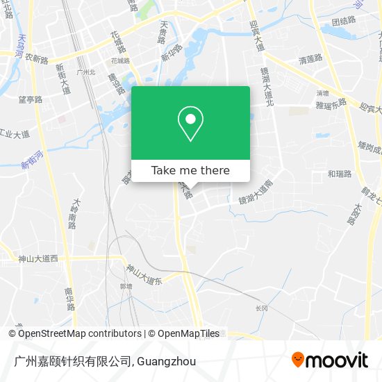 广州嘉颐针织有限公司 map