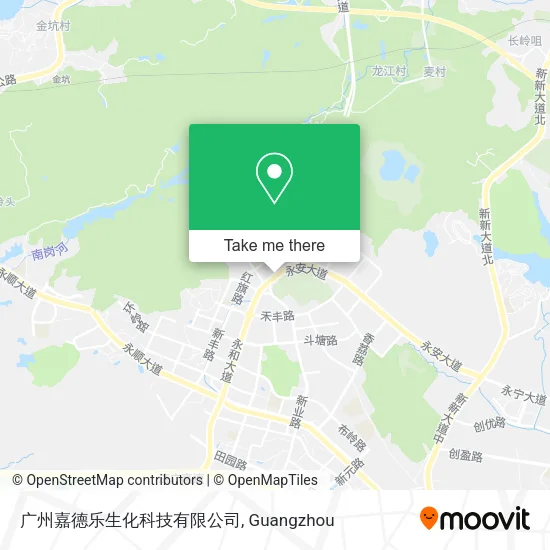 广州嘉德乐生化科技有限公司 map
